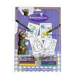 Eigenschaften UnderCover / Disney Pixar Ratatouille Ratatouille Malposter-Set Remy Groesse: ca. 30 cm Lieferumfang: 12 Poster, 6 Wachsmalkreiden, 6 Bundstifte
