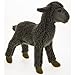 Hansa Kid Sheep Plush, Black