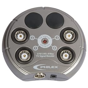 Philex 27813HS 4-Way TV Signal Booster