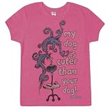 Dr Seuss - My Dog Is Cuter Ladies T-Shirt