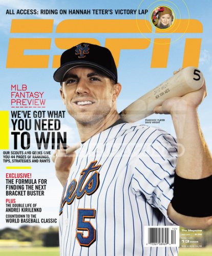 ESPN Magazine - David Wright New York Mets March 2006
