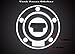 Motorcycle Racing Fiber Fuel Gas Cap cover Tank Protector Pad Sticker Decal For YAMAHA YZF- R1 2004 2005 2006 2007 2008