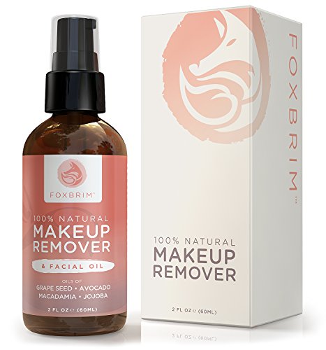 Foxbrim makeup remover & facial oil - 100% natural - remove f…