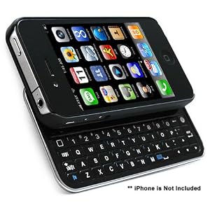 iMounTek Apple iPhone 4 Sliding Bluetooth Hardshell Keyboard Case
