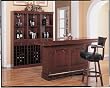 Cherry Finish 3 Piece Traditioanl Bar Set