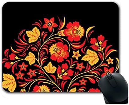 HELEN CHEN Unique Collage Mouse Mat Flower Razor Mouse Pad Middle Size