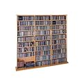 Solid Wood Veneer 1500-CD Rack