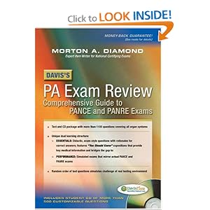 Davis's Physician Assistant Exam Review: Focused Review for the Pance and Panre... by Morton A. Diamond