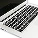 Funut Silicone MacBook Keyboard Cover for MacBook Air 13 Inch (A1466 / A1369, Release 2010-2017) & MacBook Pro 13/15 Inch(with or w/Out Retina Display, 2015 or Older Version) Black