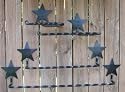 Wrought Iron Towel Bar Star Small