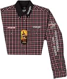 Search : Wrangler® PBR Logo Plaid Shirt