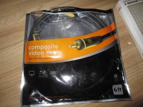 Alphaline 10883 Composite Video Cable 6ft