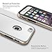 Pomufa Crystal Clear Case Cover Shock Absorption Case with Soft TPU Gel Bumper for iPhone 6s