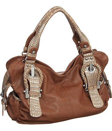 Large Mireles Croc Trim Hobo