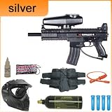 Tippmann X7 Paintball Gun Complete Silver Package