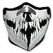 Produkt-Bild: WINDMASK Neopren Biker Motorrad Maske Sturmmaske Skimaske - Monster Face, Gr&ouml;&szlig;e:M - Medium