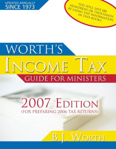 Worth's Income Tax Guide for Ministers under Business in The Books Store