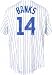 Ernie Banks Autographed Jersey | Details: Chicago Cubs, Pinstripe, Mr Cub Inscription