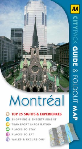 City Travel Guides Discounted  Books : AA CityPack Montreal (AA CityPack Guides)