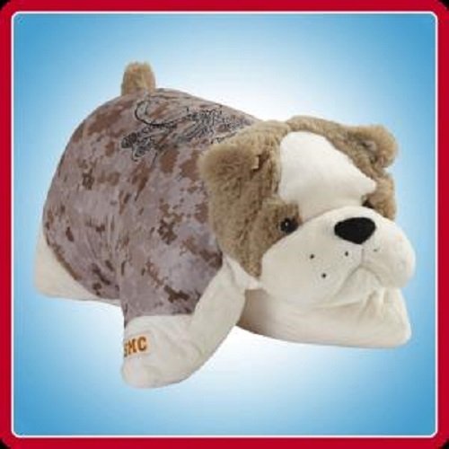 Operation Pillow Pets Marine Camo Folding Plush Pillow 18 Inch