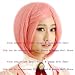NEW HOT Sexy Fashion pink Straight Anime cosplay wigs party Masquerade girls 30CM short wigs (3)