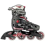 Roller Derby Web Stinger Adjustable Boy's Inline Skates, Small (12-1)