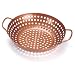 Outset QN70 Round Copper Nonstick Grill Wok