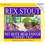 Not Quite Dead Enough and Booby Trap: Two Nero Wolfe Mysteries (Stout, Rex) book cover