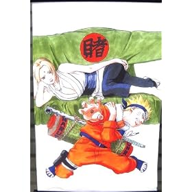 NARUTO: Tsunade & Naruto 60x90cm Wallscroll