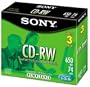 Sony CD-RW 4X Jewel Case (3-Pack)