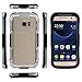Galaxy S7 Edge Waterproof Case, iThrough 20ft(6M) Swimming Diving Galaxy S7 Edge Underwater Case, Dust Proof, Snow Proof, Shockproof, Heavy Duty Full Sealed Protection Case for S7 Edge (Black)