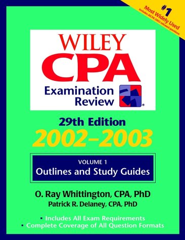 Wiley CPA Examination Review, Outlines and Study Guidelines (Wiley Cpa Examination Review. Vol 1 : Outlines and Study Guides, 29th ed) (Volume 1)