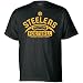 Reebok Pittsburgh Steelers Black Gym Issue T-shirt