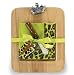 Mud Pie Crown Wood Cutting Board Set w/Napkins & Spreader