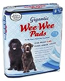 Four Paws Wee-Wee Gigantic Dog House Breaking Pads, 8 Pack