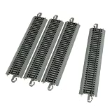 Bachmann Trains Snap-Fit E-Z Track 9� Straight Track (4 card) by Bachmann