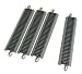 Bachmann Trains Snap-Fit E-Z Track 9 inch Straight Track (4/card)