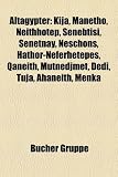 Alt&auml;gypter: Alt&auml;gyptischer Arzt, Alt&auml;gyptischer Beamter, Handwerker (Alt&auml;gypten), K&ouml;nigin (&Auml;gypten), K&uuml;nstler (Alt&auml;gypten), Pharao, Politiker .. - (Alt&auml;gypten), Kleopatra VII., Nofretete - 