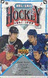 1991 92 Upper Deck English Hi # Hockey Cards Unopened Wax Box