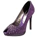 Bourne Women's Beyonce Peep Toe Pump