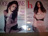 MILA KUNIS // OCEAN DRIVE 2008 ++ H MAGAZINE 2009 (MILA KUNIS / OCEAN DRIVE / 