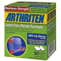 Arthriten Maximum Strength, Coated Tablets 80 ea