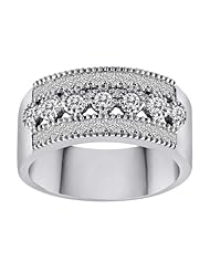 10k White Gold White Diamond Ring (3/ 4 cttw, H-I Color, I2-I3 Clarity)
