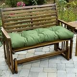 Greendale Home Fashions 46-Inch Outdoor Swing/Bench Cushion, Summerside