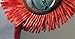 Century Drill and Tool 77441 Coarse Nylon Abrasive Radial Brush, 4-Inch