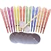 Aromatherapy Hopi Ear Candles with Filters & Protector Discs (6 pairs) 6 Different Aromas - Rose, Rosemary, Lavender, Orange, Peppermint, Tea Tree