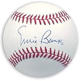 Ernie Banks Autographed Baseball
