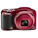 Nikon COOLPIX L610 Compact Digital Camera - Red (16MP, 14x Optical Zoom) 3 inch LCD