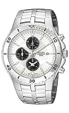 Pulsar Men's Chronograph Silver-Tone Stainless Steel Watch #PF8221