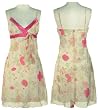 LA BELLE Floral Chiffon Dress